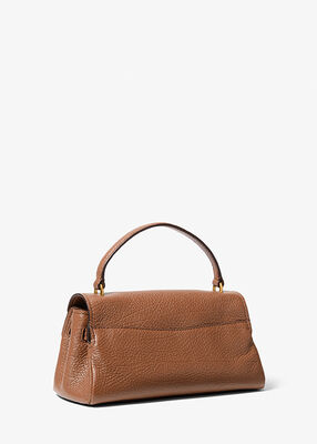 michael kors hamilton moderne extra small textured leather slouchy crossbody bag