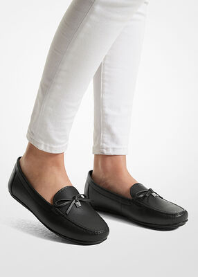 michael kors juliette leather loafer