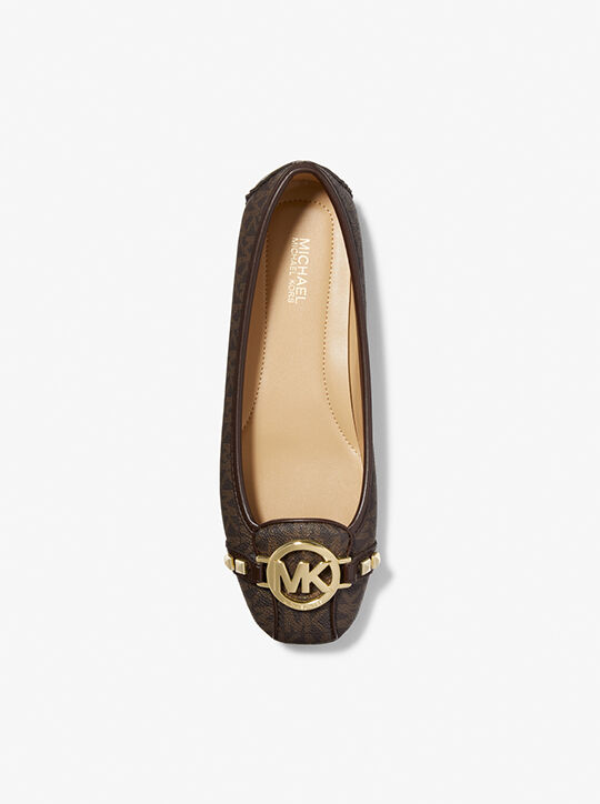 Fulton Studded Logo Moccasin, BROWN Michael Kors KSA