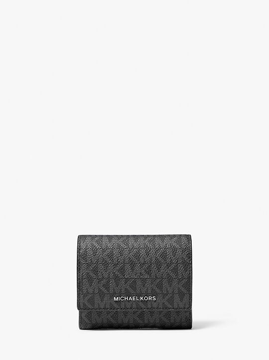 Hudson Signature Logo Wallet michael kors hudson signature logo wallet