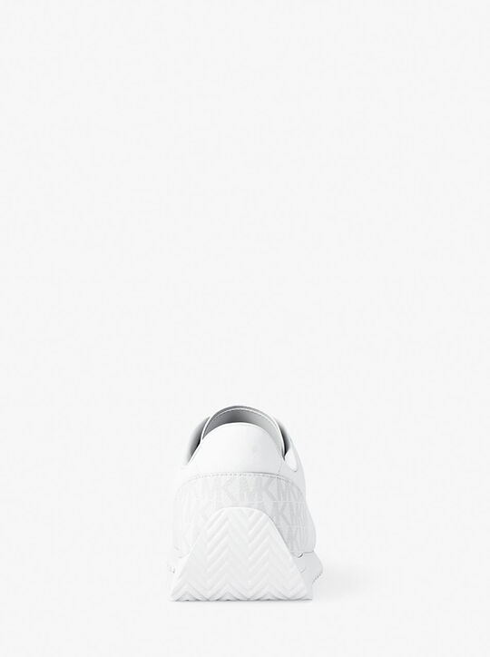 michael kors rhodes leather trainer