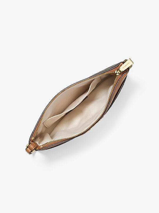 michael kors حقيبة معصم جيت سيت متوسطة الحجم بشعار الماركة