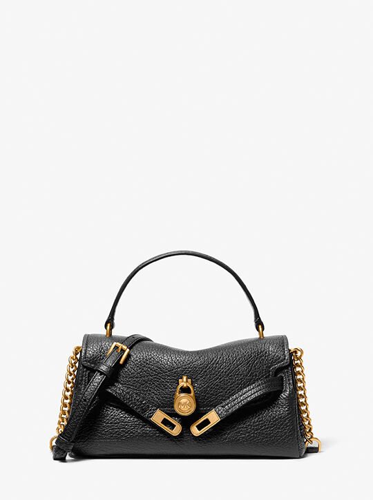 Hamilton Moderne Extra-Small Textured Leather Slouchy Crossbody Bag michael kors hamilton moderne extra small textured leather slouchy crossbody bag