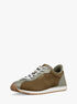 Rhodes Color-Block Suede Trainer michael kors rhodes color block suede trainer