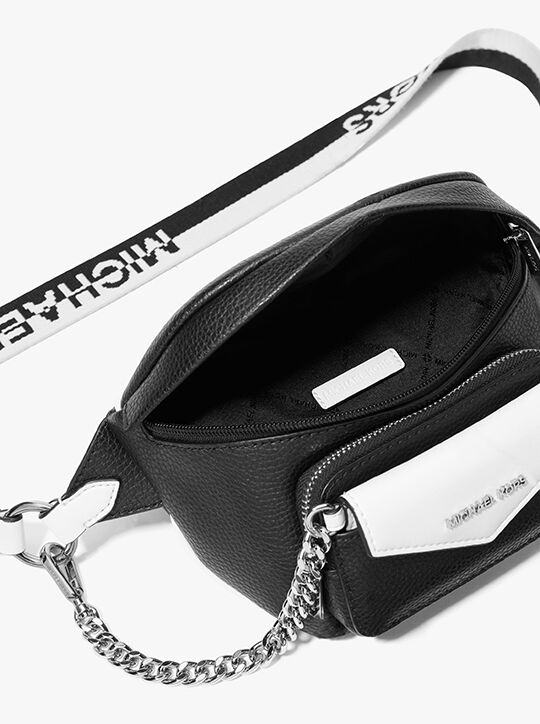 حقيبة مايسي الكبيرة المصنوعة من الجلد المحبب 2 في 1 michael kors حقيبة مايسي الكبيرة المصنوعة من الجلد المحبب 2 في 1