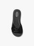 michael kors glitter chain mesh slide sandal