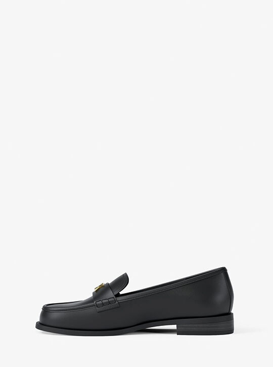 michael kors lex leather loafer