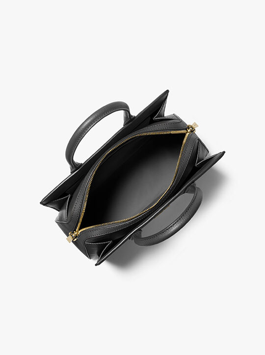 michael kors حقيبة ليلى متوسطة الحجم من الجلد