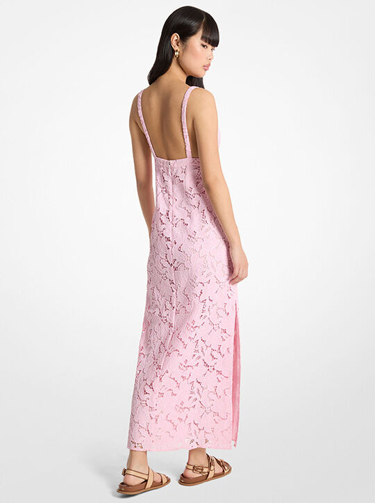 Corded Floral Lace Maxi Dress michael kors corded floral lace maxi dress
