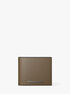 Hudson Pebbled Leather Billfold Wallet michael kors hudson pebbled leather billfold wallet