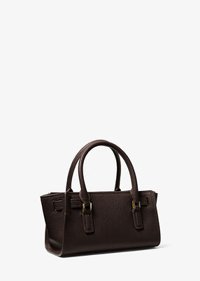 michael kors hamilton moderne extra small leather crossbody bag