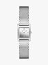 michael kors georgie silver tone watch