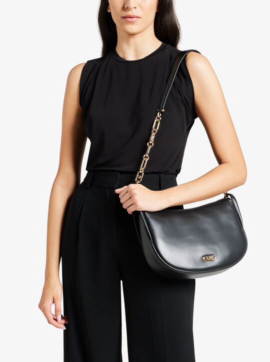 michael kors kendall large leather messenger bag