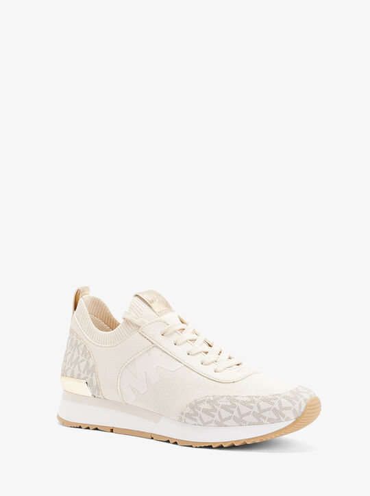 michael kors jenkins mixed media trainer
