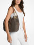 michael kors lillie large logo shoulder bag