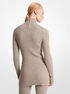 michael kors stretch cashmere tunic turtleneck