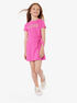 Embellished Logo Cotton Dress michael kors embellished logo cotton dress