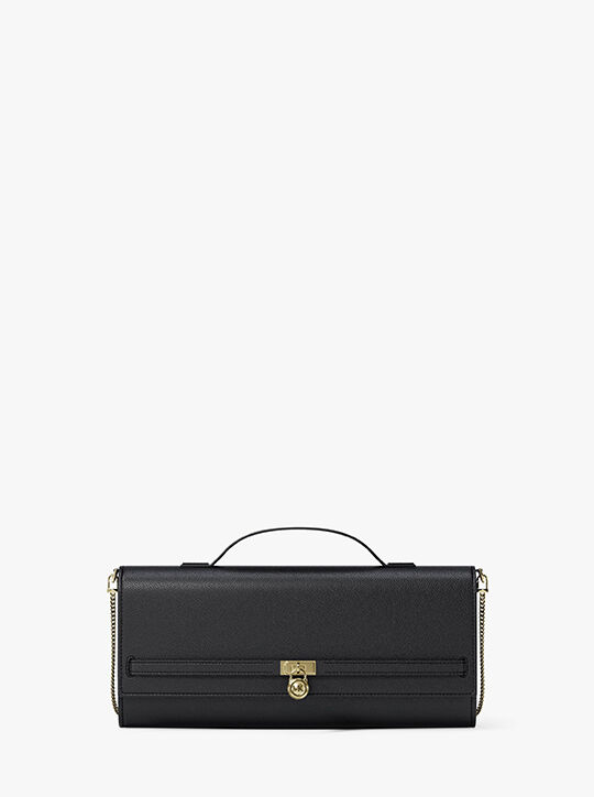 Hamilton Moderne Medium Leather Convertible Clutch michael kors hamilton moderne medium leather convertible clutch