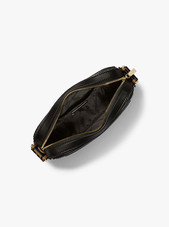 Maeve Large Logo and Faux Leather Crossbody Bag | Michael Kors 