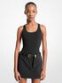Ribbed Scoop-Neck Tank Top michael kors ribbed scoop neck tank top
