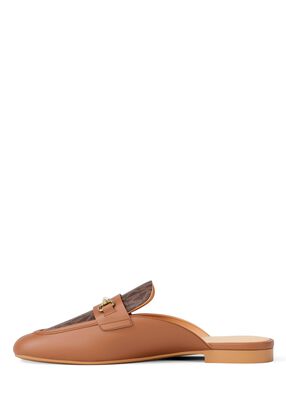 michael kors carson signature logo mule