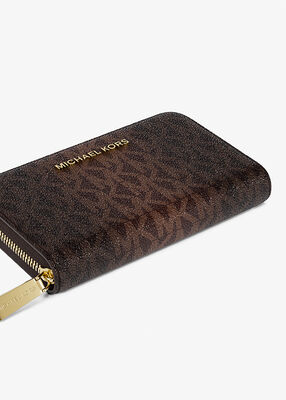 michael kors small ombr  signature logo wallet