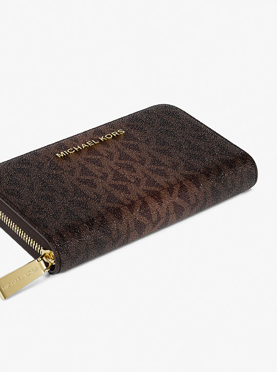 michael kors small ombr  signature logo wallet