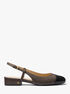 michael kors perla flex signature logo slingback flat