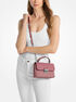 michael kors tribeca extra small signature logo satchel