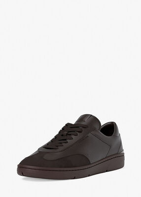 michael kors wilton leather sneaker