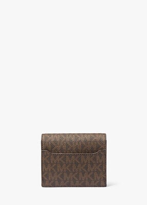 michael kors محفظة هادسون بشعار الماركة