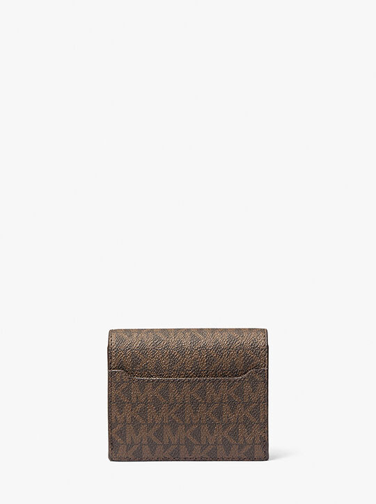 Hudson Signature Logo Wallet michael kors hudson signature logo wallet