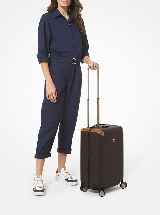 michael kors logo suitcase