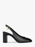 michael kors piper flex leather slingback pump