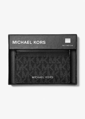 michael kors حافظة بطاقات جريسون طويلة بشعار الماركة