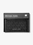 michael kors greyson logo tall card case