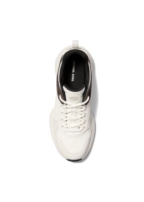 michael kors bowie mesh and signature logo trainer