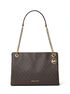 Christina Medium Signature Logo Messenger Bag michael kors christina medium signature logo messenger bag