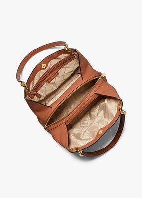 michael kors kensington large pebbled leather tote bag