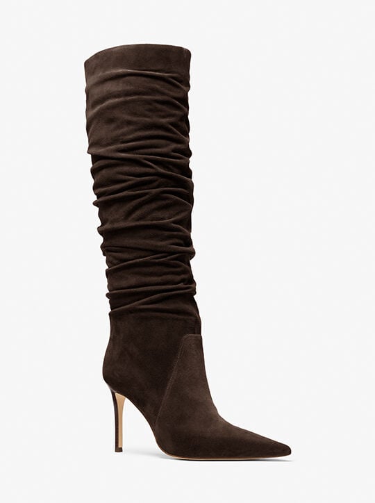 Dawn Leather Boot michael kors dawn leather boot