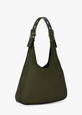 michael kors nolita large nubuck hobo shoulder bag