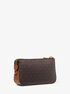 Jet Set Medium Signature Logo Pochette michael kors jet set medium signature logo pochette