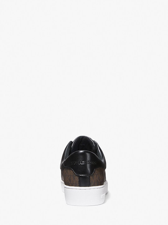 Keaton Signature Logo Zip-Up Sneaker | Michael Kors Official Website