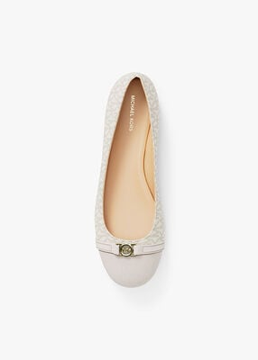 michael kors mandy signature logo moccasin