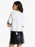 michael kors logo embossed cotton t shirt