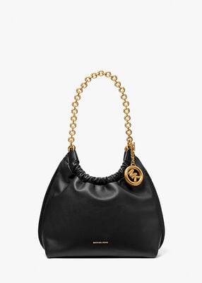 michael kors indie medium leather pochette