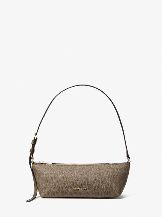 michael kors laila small signature logo pochette