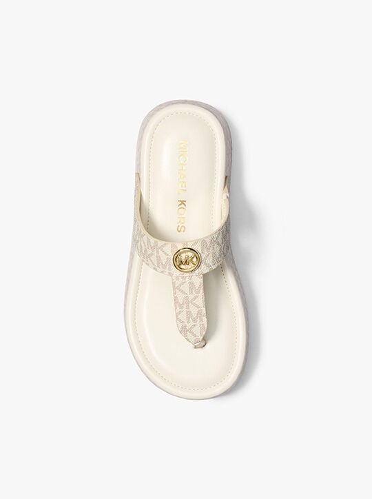 michael kors شبشب كويا ذو النعل السميك