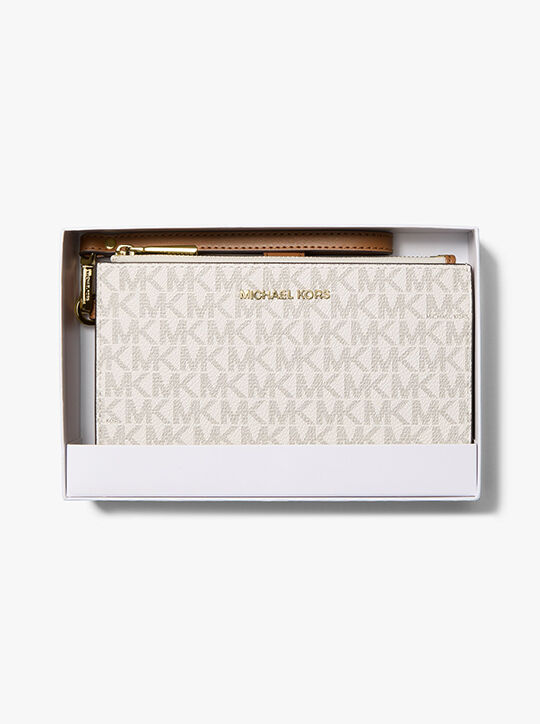 michael kors adele logo smartphone wallet