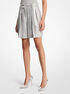 michael kors sequined pleated shorts